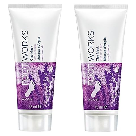 Avon Foot Works Lavender Clay Mask Pack Cover