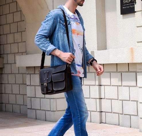 Laptop Bag - Business Briefcase for Men Women, Water-Resistant Messenger Shoulder Bag4