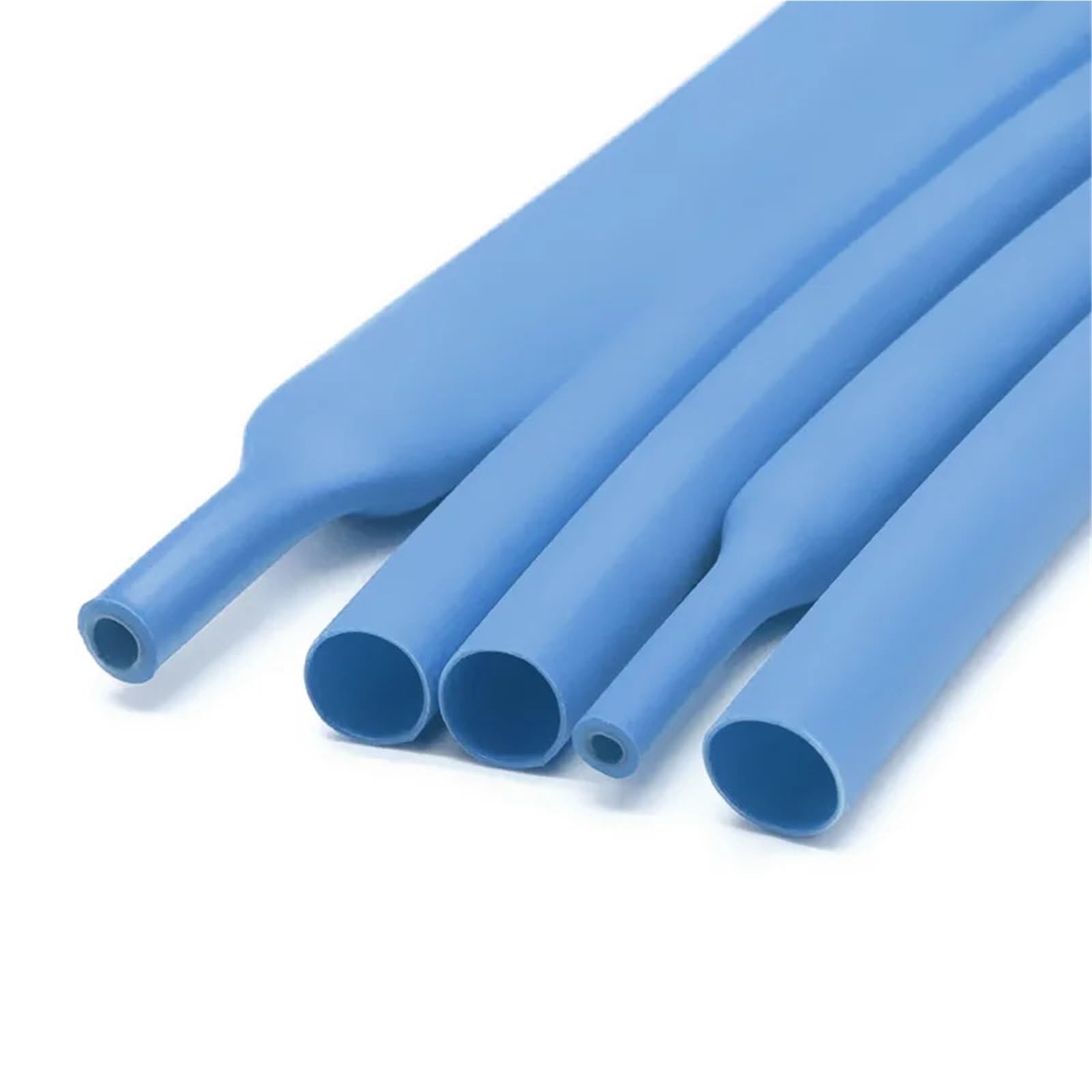 10/50/100M 200 Metrów 3:1 Rurka Termokurczliwa Czarna Z Klejem Termokurczliwa Poliolefina W Różnych Proporcjach Drut Samoprzylepny Rękaw Kablowy(Blue,4.8mm,200m)