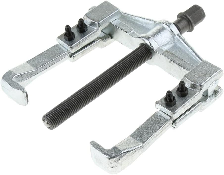4-Inch Heavy Duty 2-Jaw Gear Bearing Puller Tool | Professional Gear Puller r for Automotive & Motorcycle Wheels | Carbon Steel Construction