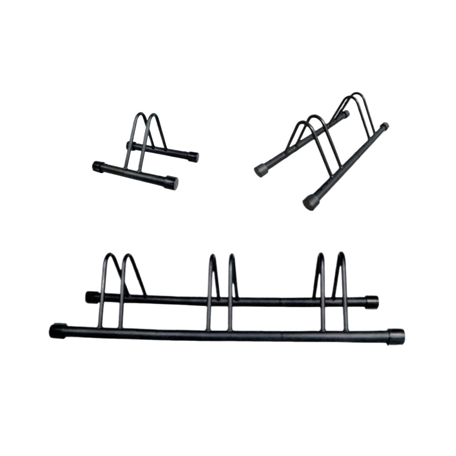 Bisxhvqjzkc 3 Bikes Stand Rack Cycling Bike Parking Rack Holder Steel Pipe Floor Stand For Indoor(3 Bikes Stand Rack)