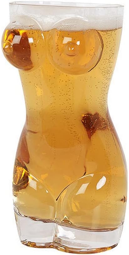 Weizenbiergläser 0,5 Strobing Beer Glass - The Glowhouse Bierglas 0,5