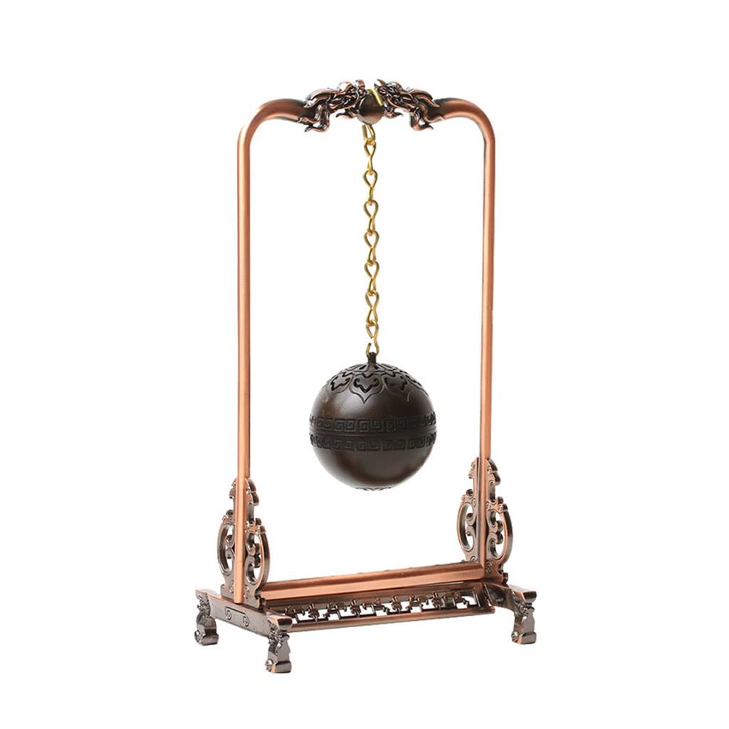 Incense Burner Incense Burner Copper Hanging Bedroom Living Room Office Coil Ball Ornaments Waterfall Incense Burne