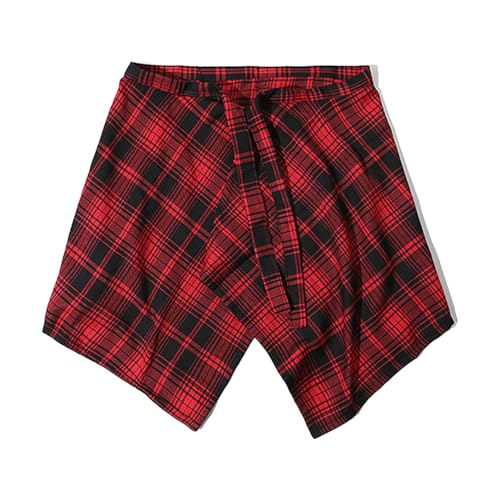 Falda cómoda con cintura elástica, poliéster transpirable, fácil de limpiar, para uso diario para jugar 2 años, Color rojo y negro., Talla única