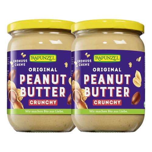 Rapunzel Bio Peanutbutter Crunchy (2 x 500 gr)
