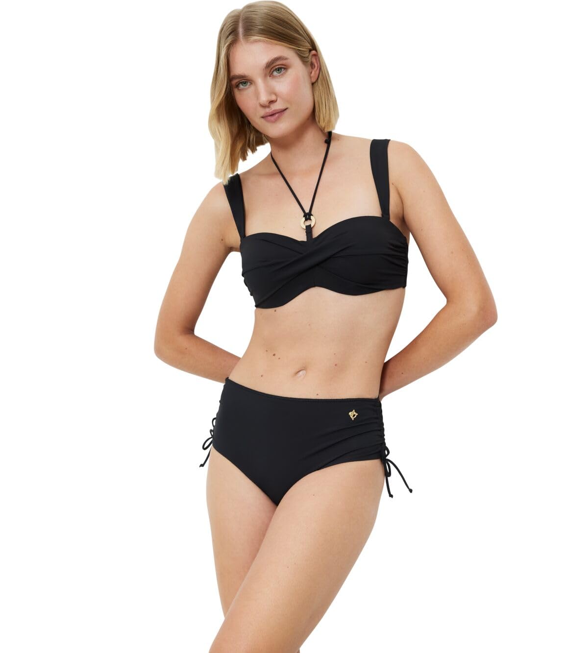 Summer Twist DP Black, czarny, 36