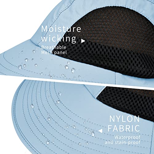 Image of Sun Hat for Men Women with Neck Flap,UPF 50+ UV Protection Fishing Hat