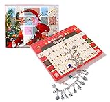 calendario cuenta atras iphone Joyería del Calendario de Adviento: cada artículo de joyería está hecho de aleación ambiental y chapado en oro blanco. La joyería es libre de níquel, plomo y cadmio, hipoalergénico. Promueve belleza, salud, buena suerte y curación.