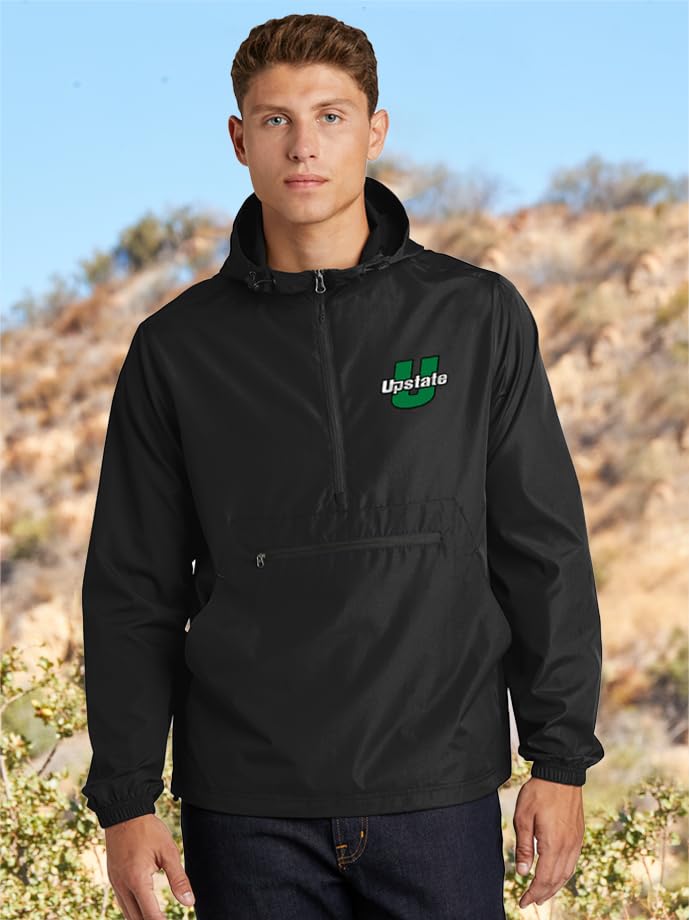 University of South Carolina Upstate Windbreaker - Packable Anorak Pullover2