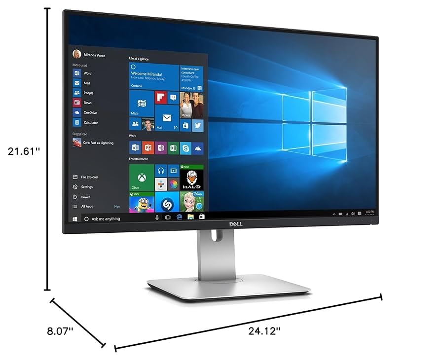 Amazon.co.jp: 【整備済み品】 Dell U2715H 27インチ 超広視野角
