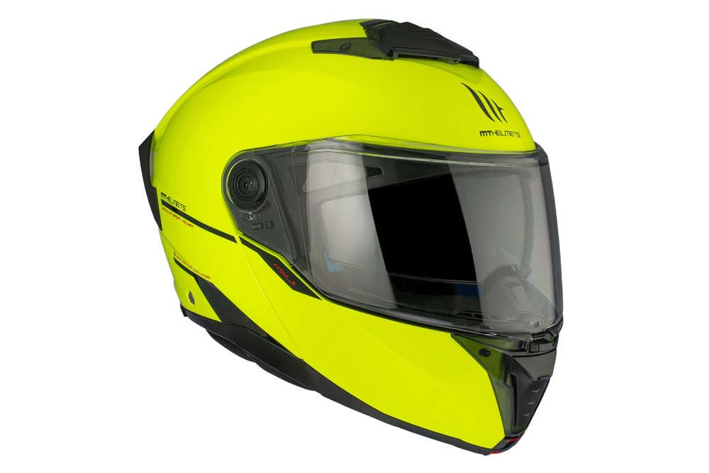 Casco Modulare MT FU404SV ATOM 2 SV HIGHLANDS C2 – Visiera Solare Integrata, Finitura Brillante, Taglia L