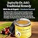 Raw Batana Oil for Hair Growth by Dr. Sebi Organic Raw Honduras Oil - 100% Pure & Natural Botana Paste for Thicker, Stronger Hair for Men and Women