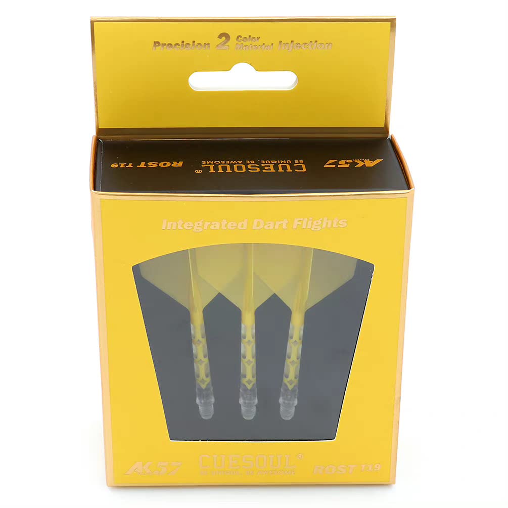 CUESOUL ROST T19 Integrated Dart Shaft and Flights Big Wing Shape,Set of 3 โ image 1