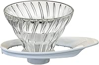 Vista 16 de HARIO VDGR-02-B V60 Gotero de Vidrio Resistente al Calor 02, Para 1-4 Tazas, Negro, Hecho en Japón