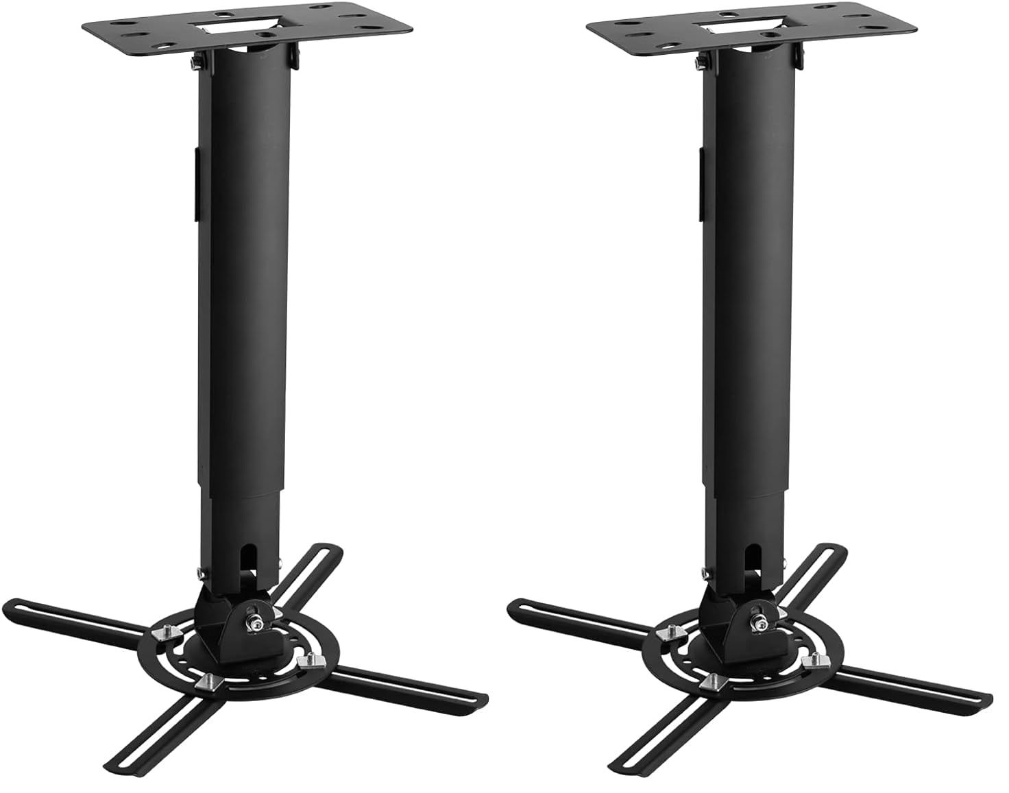 suptek White Projector Ceiling Mount Bracket Fits Flat or Sloped Ceiling Height Adjustable with Extendable Length for LCD/DLP Projectors (PR05) — Amazon image 11