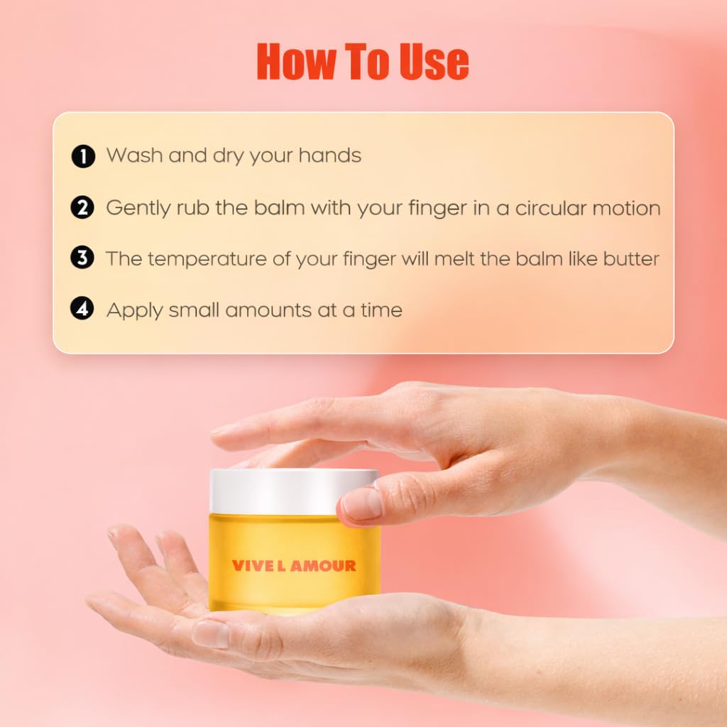 Vive L'Amour Organic Vulva Balm – External Intimate Moisturizing Care for Dry, Sensitive Skin During Menopause & Hormonal Changes – Hormone-Free Comfort Balm – 2 oz