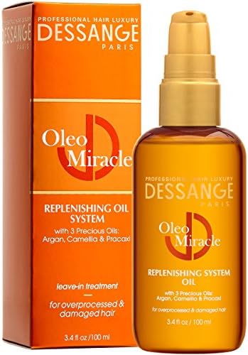 Dessange Oleo Miracle Replenishing System Oil, 3.4 Fluid Ounce