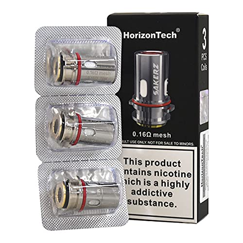 Sakerz Coils (0.16ohm mesh) Pack of 3 Nicotine Free