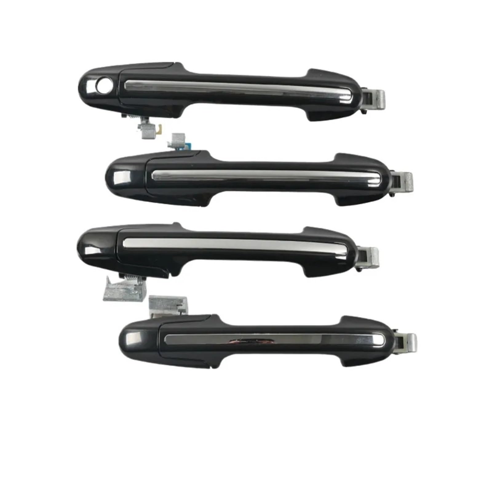 BQWYEDPL 4Pcs 72180-SDE-T01 72140-SDE-T01 72680-SDE-T01 72640-SDE-T01 Door Handle Fit for Honda Fit for Accord 2003-07 Car Door Latch Handle