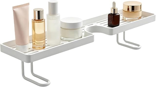 Mensola Organizer Per Lavello - Supporto Senza Trapano Portatile ,Scolapiatti Da Lavello | Per Lavastoviglie, Lavaggio E Pulizia, Per Ambienti Interni, Casa, Cucina, Bagno, Piano Di Lavoro E Angolo