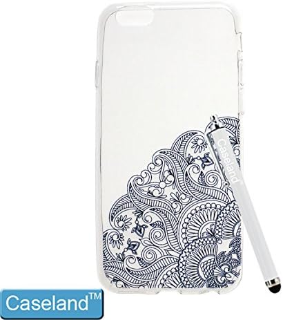 IPhone 6 Case, Caseland@ iPhone 6 (4.7) Case Bumper Ultra Slim Soft TPU an Shaped Figure Elegant - Clear Case for iPhone 6 (4.7)