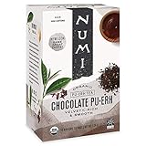 Numi Organic Chocolate Pu-erh Tea, 48 Dark Tea Bags with a Smooth Rich and...