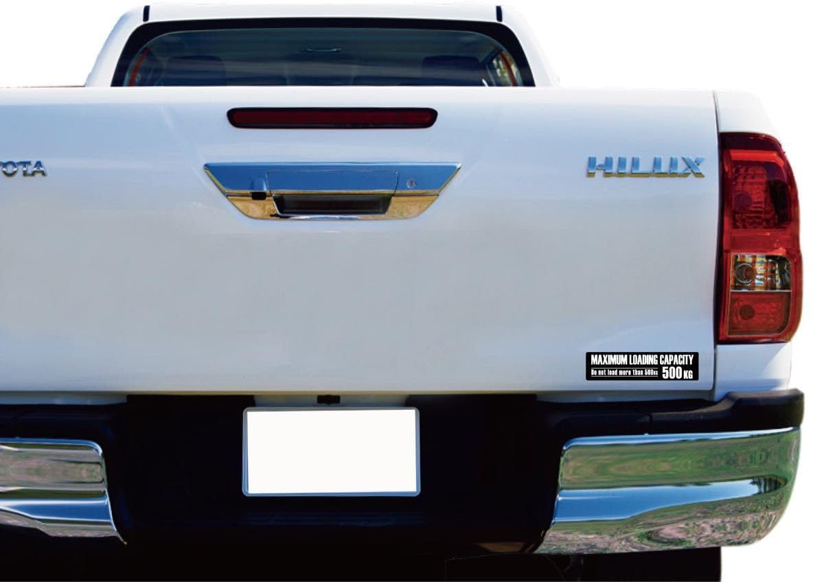 Amazon.co.jp: ハイラックス用最大積載量ステッカー : 車＆バイク