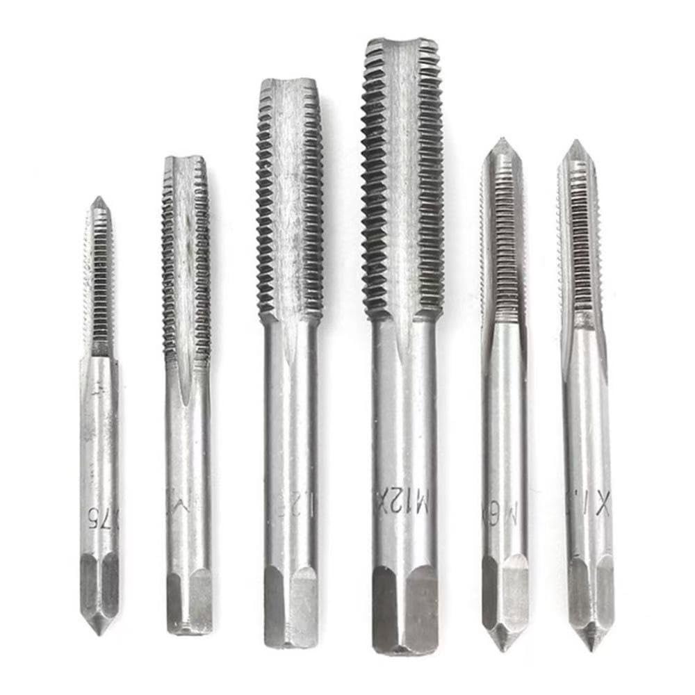 Chiavi, Utensili Idraulici, Set Professionale da 40 Pezzi di Chiavi a Bussola e filiere metriche M3-M12, Dadi e bulloni, Utensili manuali in Lega di Metallo, Chiave per Cambio Professionale