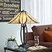 Quoizel TF1180TVA Asheville Multicolor Stained Glass/Tiffany Table Lamp, 2-Light 150 Total Watts, 25