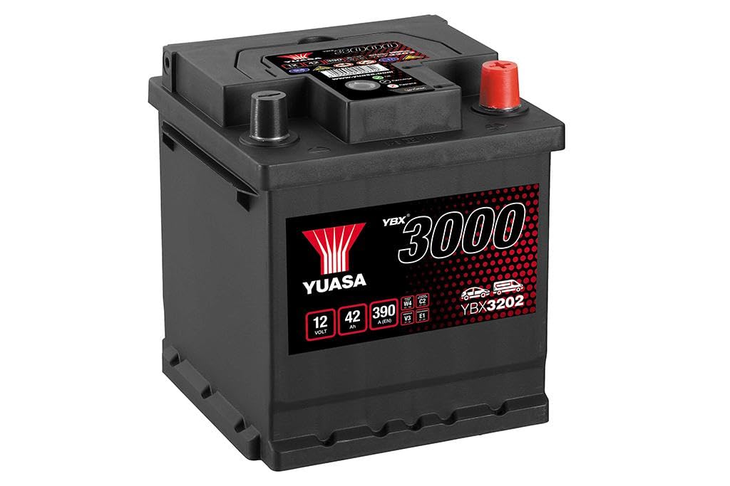 Yuasa YBX3202 SMF Car Battery 40Ah T1 Type 1 piece
