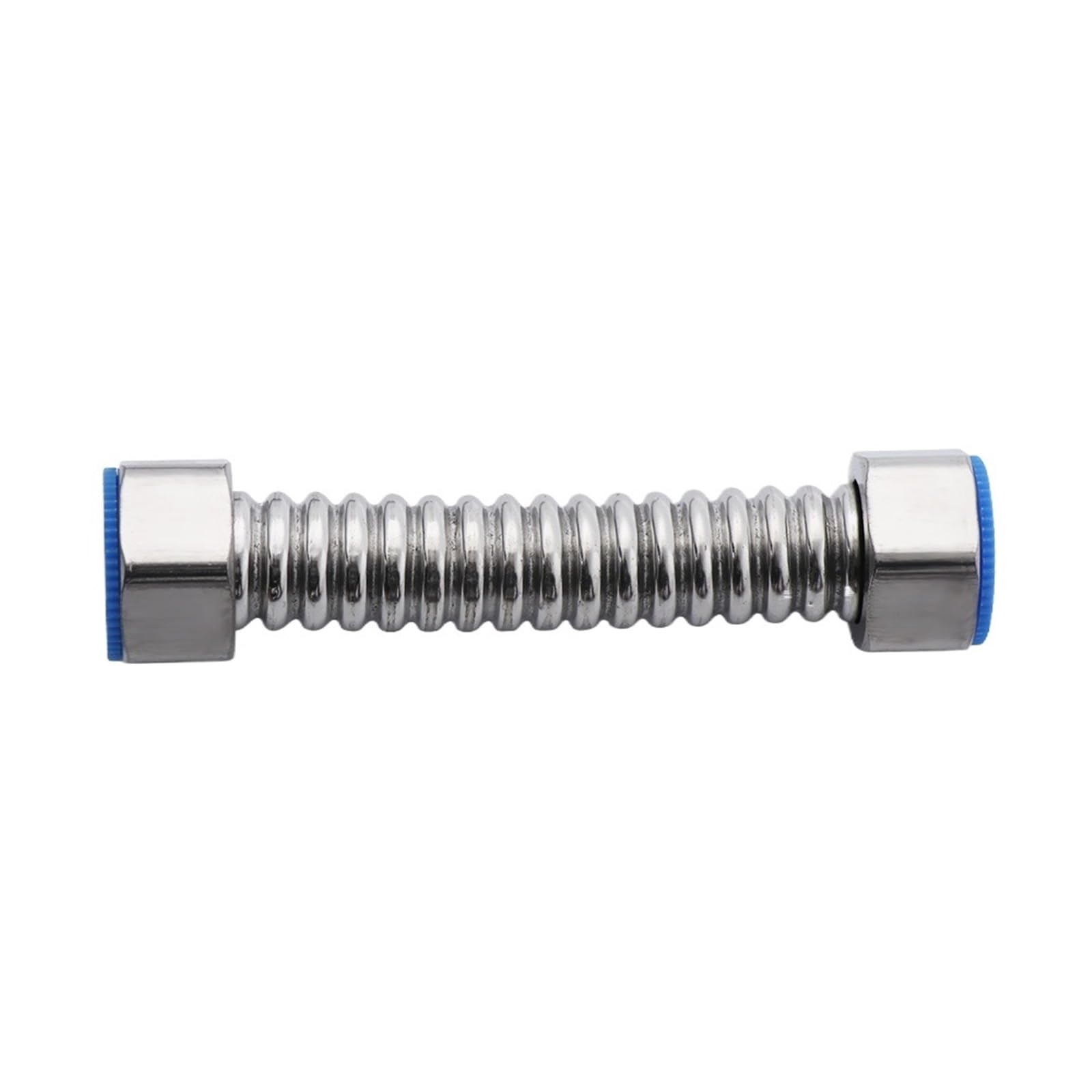 Cifkh 10Cm G1/2" Thickened Extendable Stainless Steel Durable Plumbing Water Heater Connector Corrugated Pipe Hose Tube(10Cm)