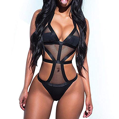 Erotische Lingerie Vrouwen Sexy Effen Vrouwen Bodysuit Lingerie Verleidelijke Kanten Overall Sexy Jumpsuits Effen Ondergoed Lingerie - Image 4