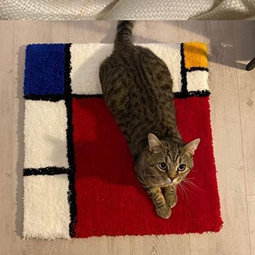 Tufting-Stoff, Helangel 1 m x 5 m Tufting-Leinwand, Mönchstuch, primäres Tufting-Tuch für Teppich-Tufting-Pistole, Verwendung einer Stanznadel