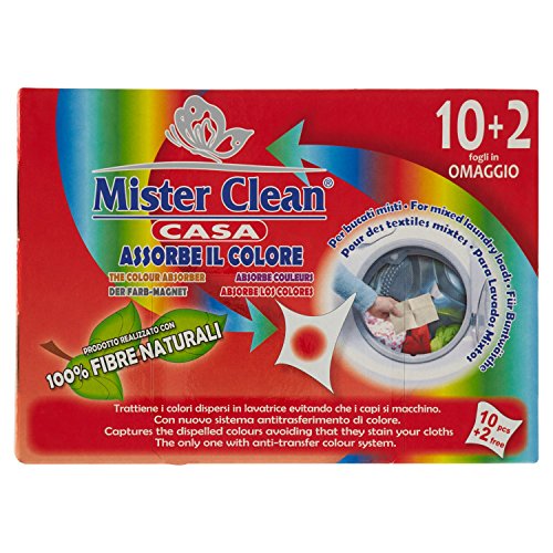 Mister Clean Assorbe Il Colore Pz.10