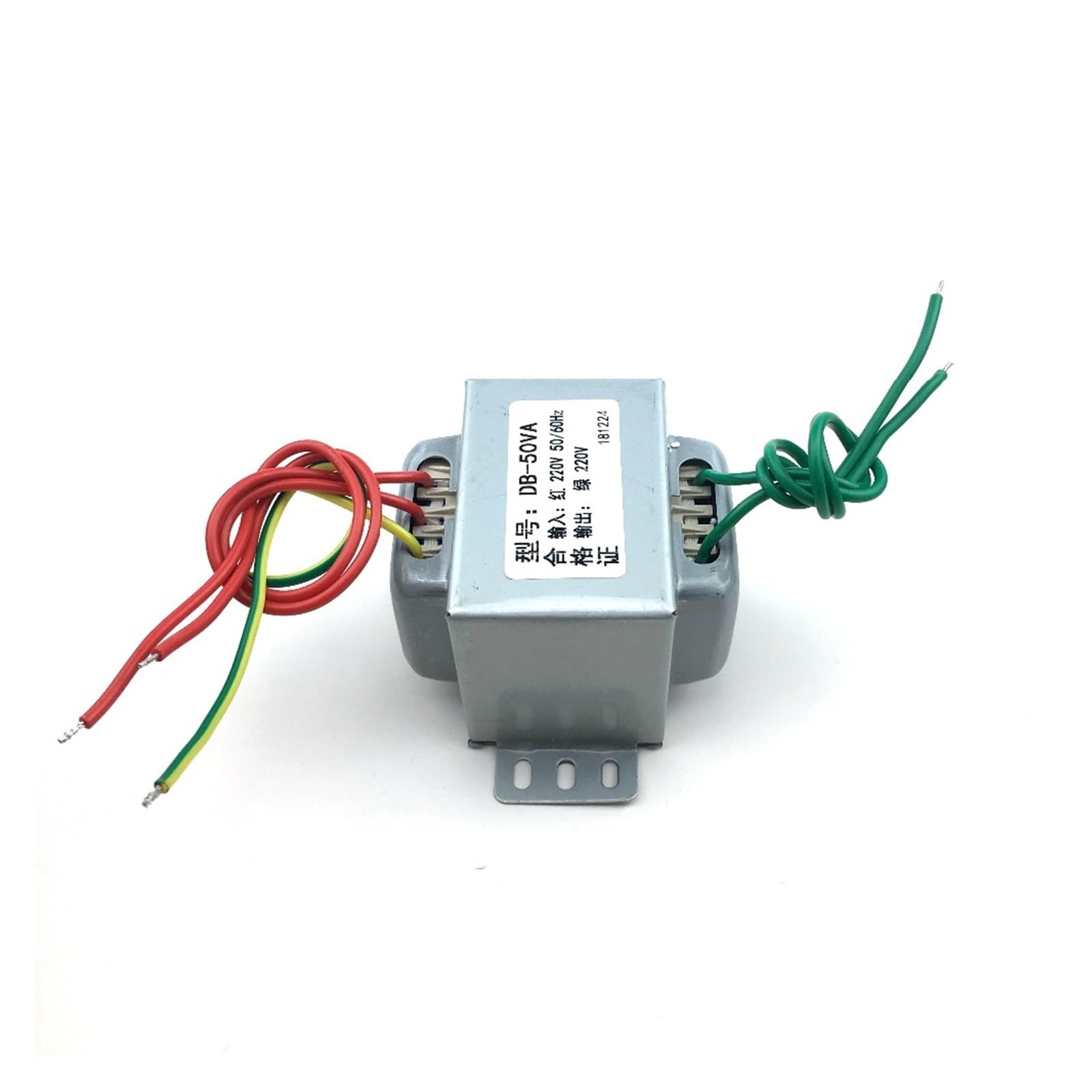Trenntransformator DB-50VA 50W 220V bis 220V 1:1 Isolierung