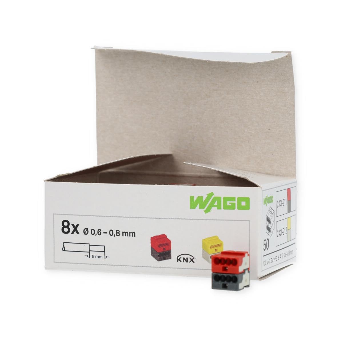 WAGO 243-211 Kontakttechnik zacisk łącznika busa