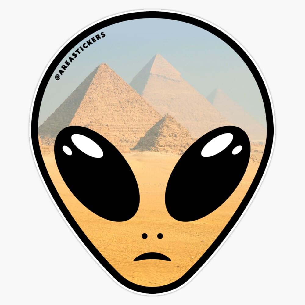 Amazon.com: Magnet Alien Head - Pyramids Skin Magnetic Vinyl