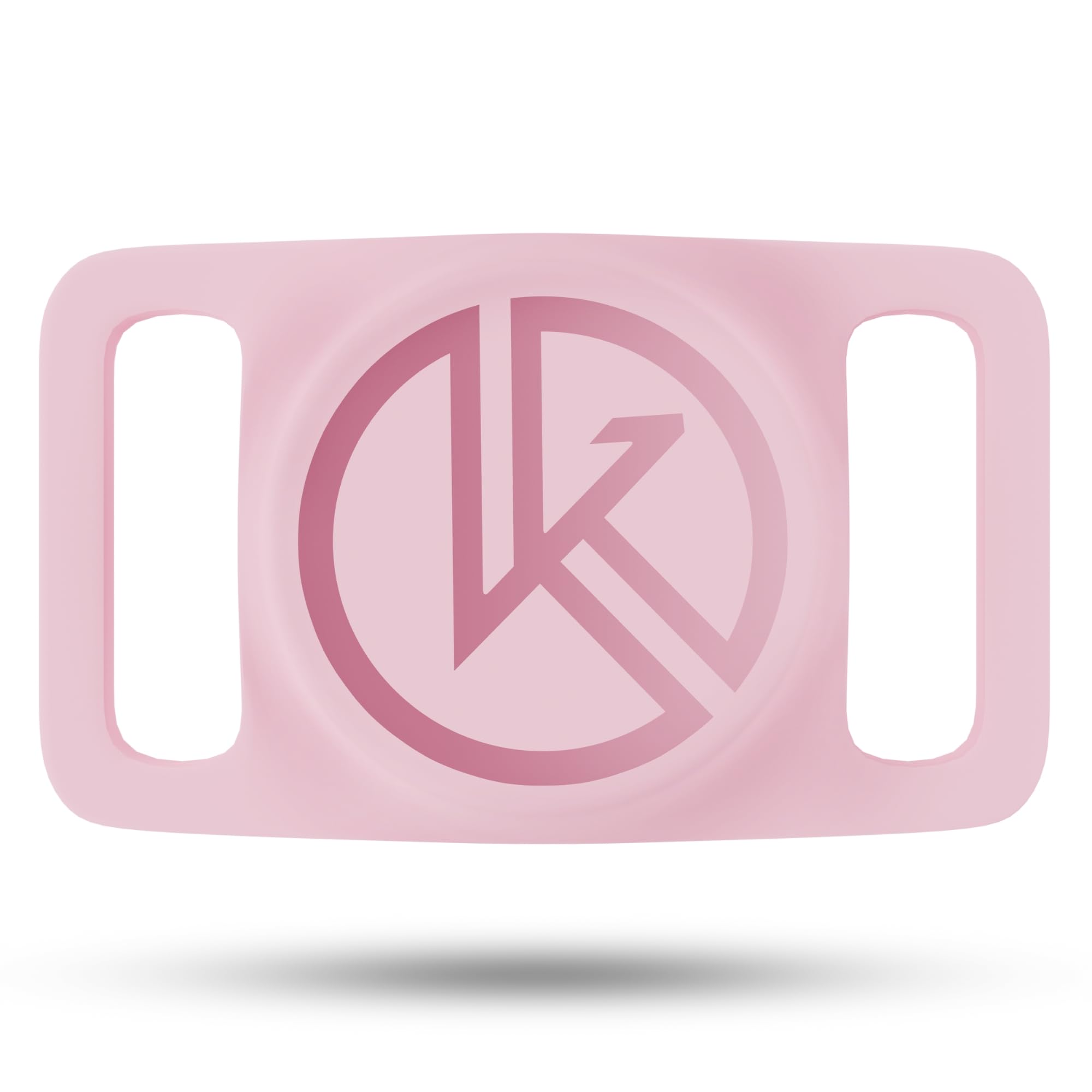 Tile Sticker Dog Collar Holder (2022): Extra-Durable, Lightweight, and Protective Tracking Case - Track Your Pet Using Android or Samsung Smart Phone - for Dogs and Puppies by Kitty Kompass (Pink)