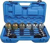 4 Druckspindeln: M10 x 1,5 - M12 x 1,5 - M14 x 1,5 - M16 x 1,5 mm, Länge 450 mm