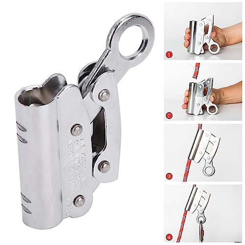 Equipamento De Travamento Automático De Escalada De Aço De Liga 6KN, Corda De Segurança De Trabalho