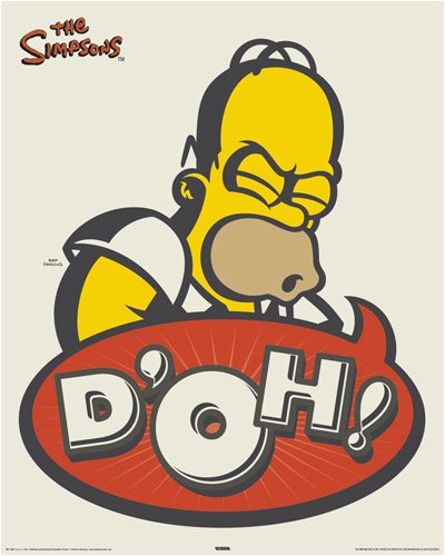 Amazon.co.jp: 用紙The Simpsons Homer Doh 。20 
