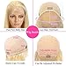 DACHIC HD Blonde 613 Lace Front Wigs Human Hair 150% Density (12 12 12+10, Blonde Color)