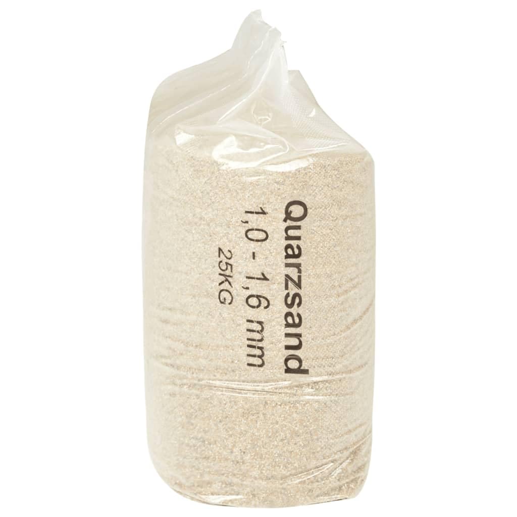 Sabbia Filtrante 25 kg 1,0-1,6 mm,Piscine e Spa,Accessori per Piscina e Spa,Filtri Piscine e spa-94317