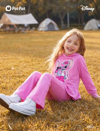 Image of Disney Marvel Outfits for Girls Long Sleeve Hoodie Pants Sets Fall Winter