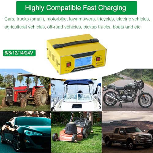 6/8/12/14/16/24V Battery Charger Automotive 0 - Additional View