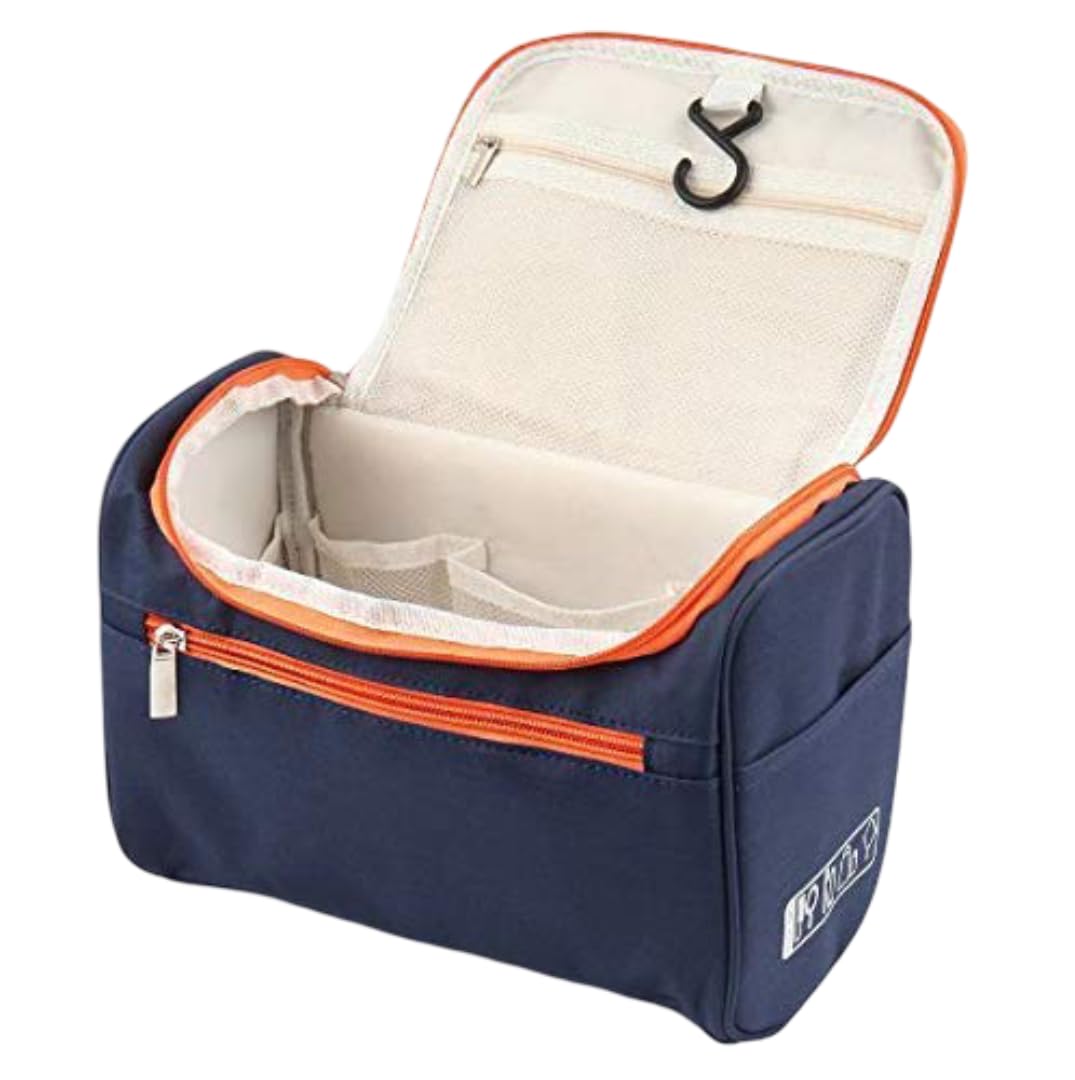 Travel Cosmetic Makeup Organizer Bag for Women | Portable Toiletry and Makeup Storage Pouch with Handle | Waterproof Beauty Case for Brushes, Innerwear and Travel Essentials (Multicolor)-image-32