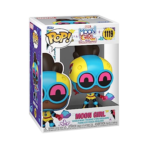 Funko Pop! Marvel: Moon Girl - Moon Girl and Devil Dino - Figurine en Vinyle à Collectionner - Idée de Cadeau - Produits Officiels - Jouets pour Les Enfants et Adultes - Comic Books Fans