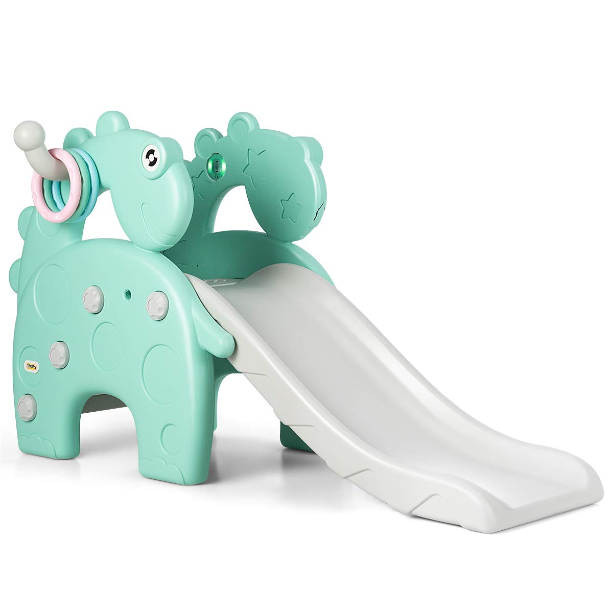 Amazon.com: BABY JOY Toddler Slide, Elephant Shape Large Slide for