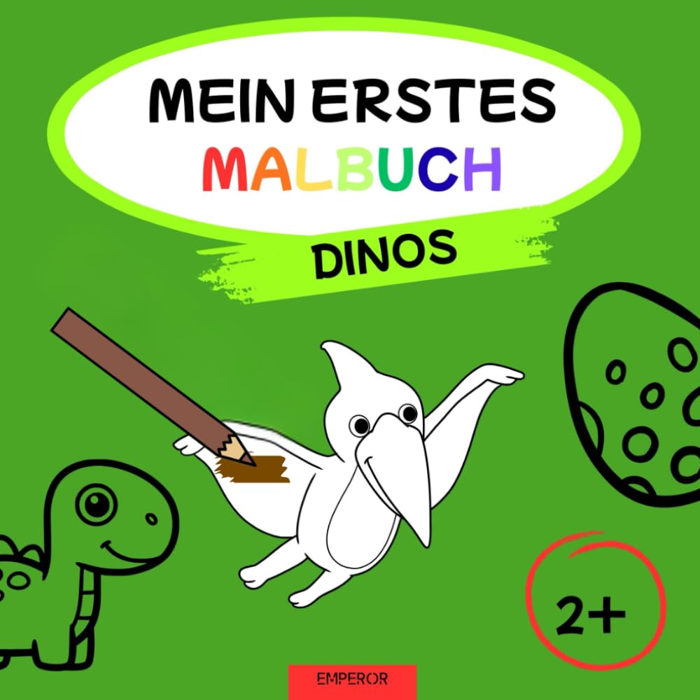 Mein erstes Malbuch - Dinos