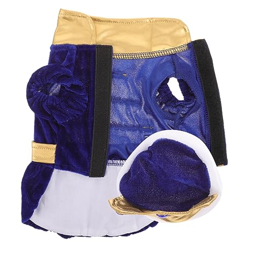 Disfraz Halloween para perros y gatos 1 set azul oscuro